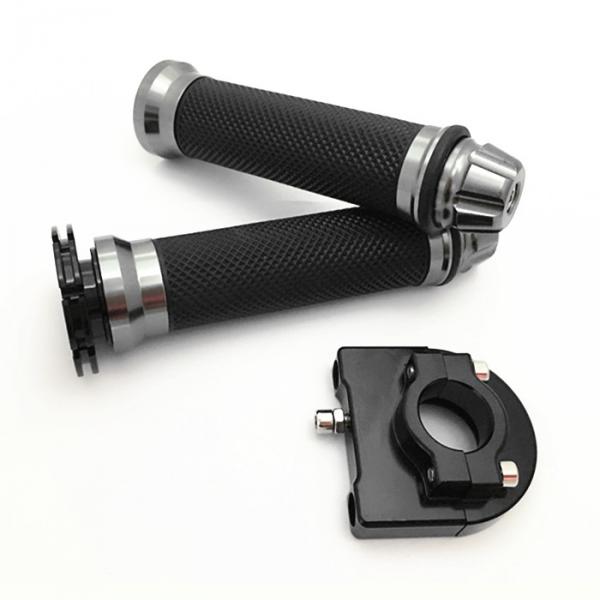 Universal 22mm 7/8`` CNC Hand Grips Throttle  for Motorcycle Bike