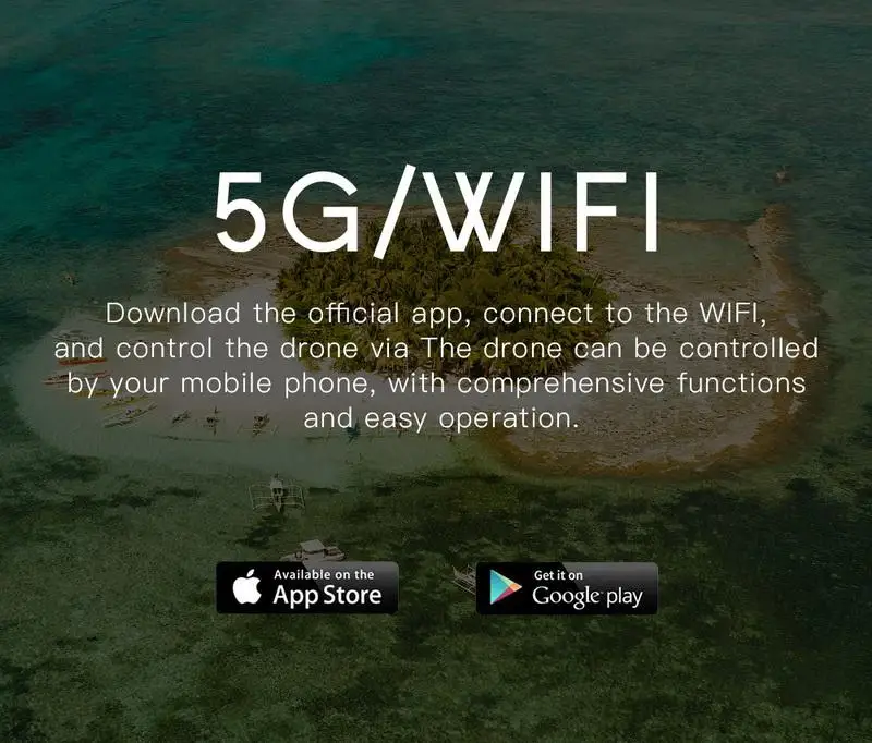 download the official app, connect to the wifi, and control the drone