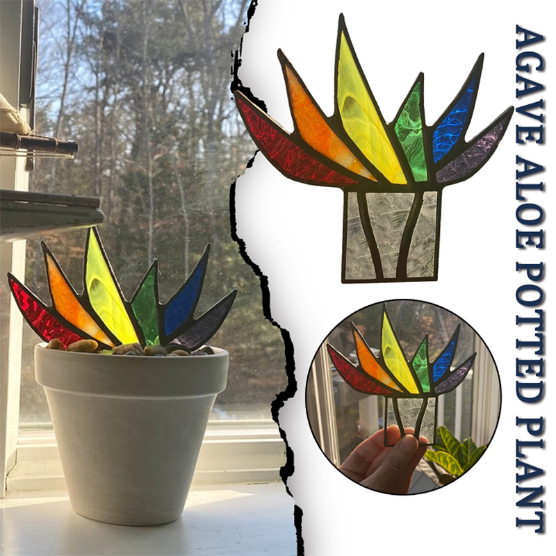 (Last Day Flash Sale-50% Off) Stained Agave Plante