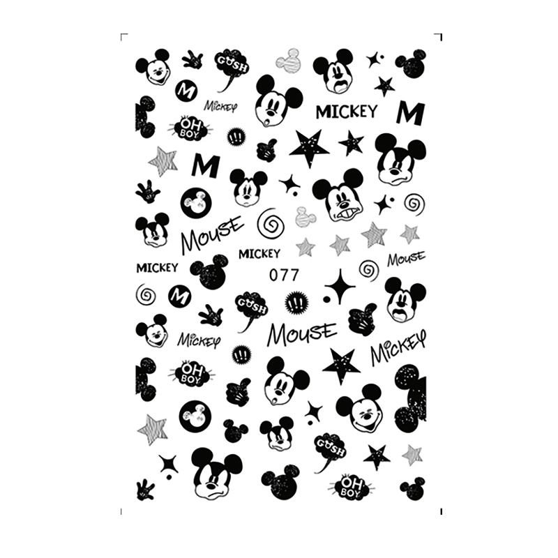 Best of 1PCS Disney Cartoon Nail Art Stickers Donald Duck Mickey Mouse Minnie Mouse Nail Slider Lion King Nail Design Decorative Decals Reviews & Tips