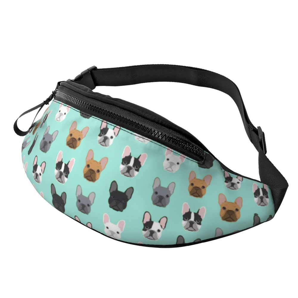 e mulheres, Cool Dog, Crossbody Waist Bag,