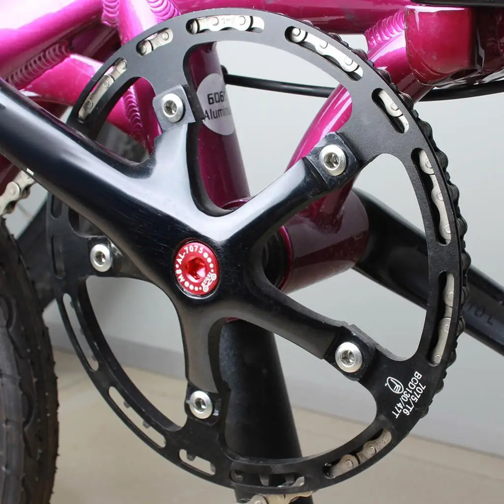 2 Pack of M8 Bike Bottom Bracket Screws Waterproof Crank Arm Bolts - Lightweight Aluminum Alloy