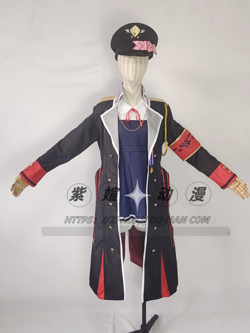 Spiel Blau Archiv Ibuki Cosplay Kostüm Frauen Phantasie Party Anzug mit Hut Halloween Karneval Uniformen Anime Kleidung Nach Maß – Detail 2
