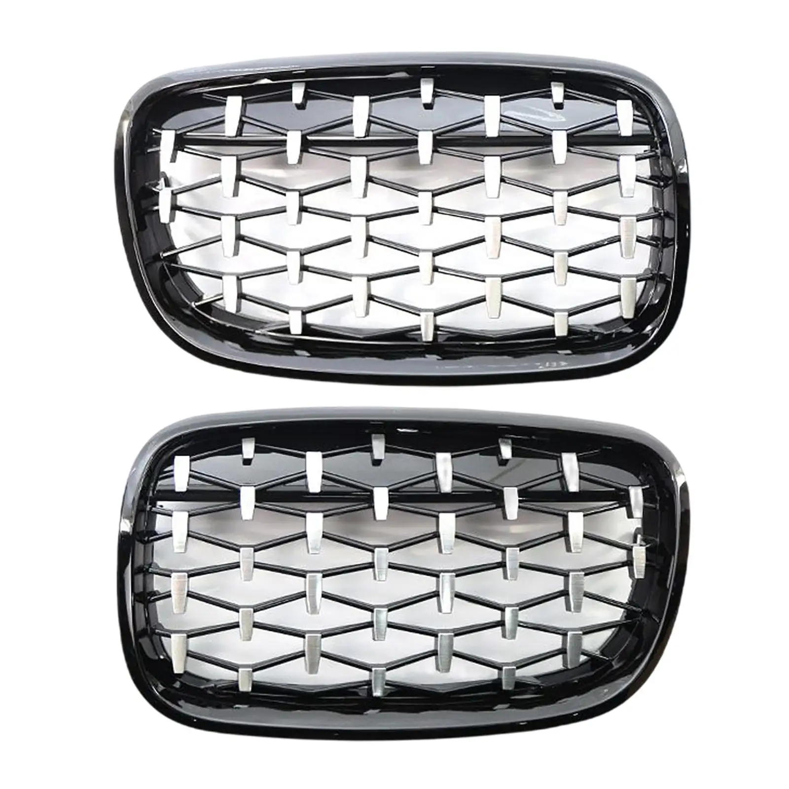 Front Hood Bumper Grill Grille Direct Replaces Fit for BMW x5 E70 08-13 Premium Easy to Install Accessories Professional