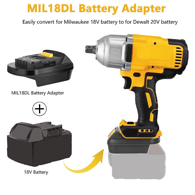 ZWINCKY Battery Adapters For Makita/Bosch/Milwaukee/Dewalt/Black&Decke –  Cotton Trading Company