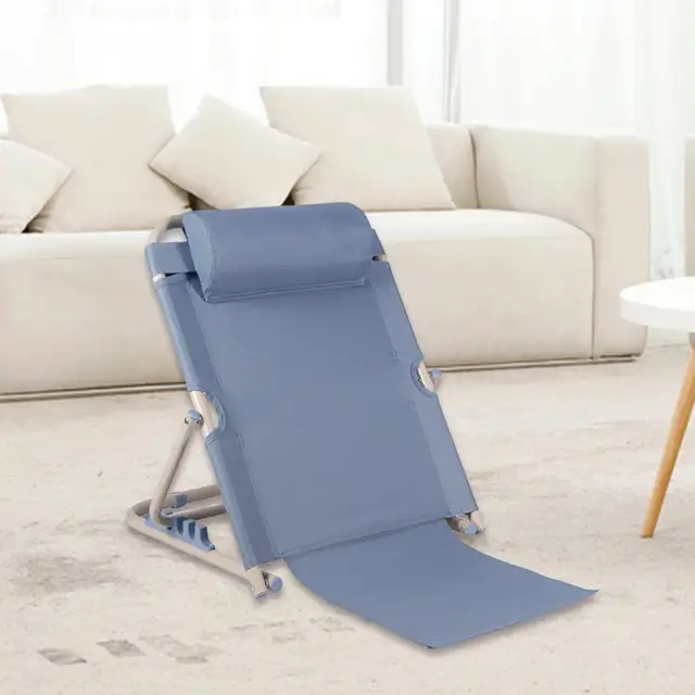 RGWYGCG Adjustable Bed Backrest,Beach Chair Reading Bed Rest  Pillows,Lifting Bed Backrest Portable Folding Adjustable Sit-Up Back  Rest,Neck Lumbar