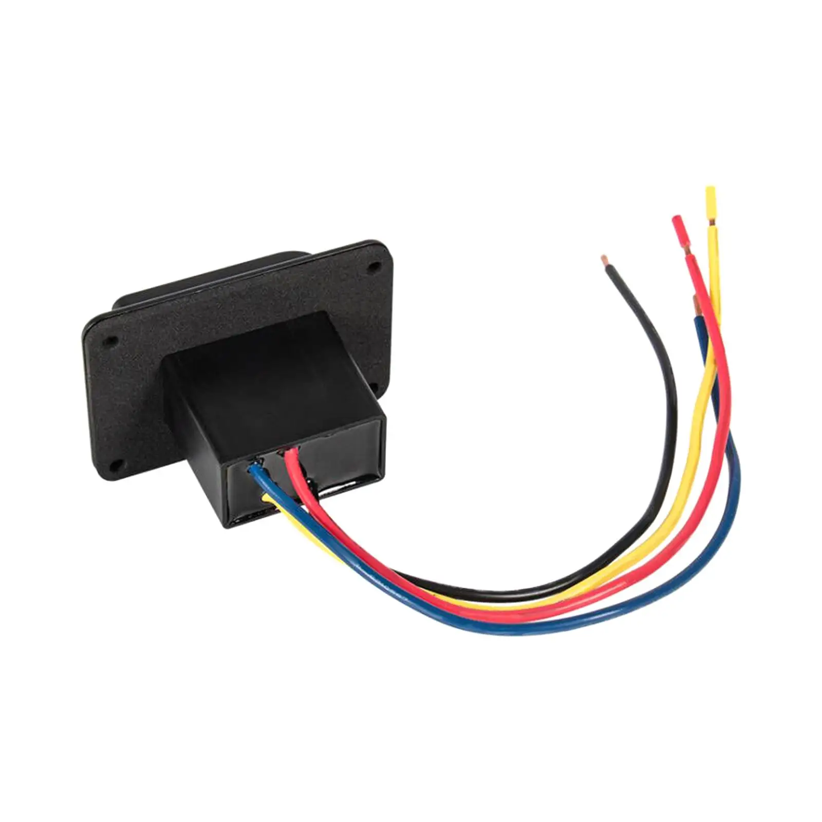 Black Power Stabilizer Switch Durable Easy Installation Universal Replacement Accessory for Trailer Components 12V 24V RV