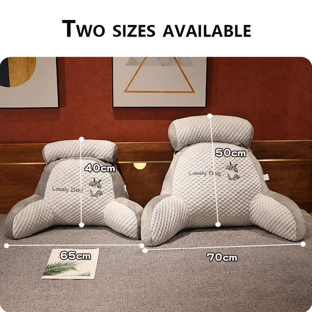 Ice Bean Velvet Cartoon Lumbar Support Pillow Home Couch Pillow Car  Backrest Afternoon Nap Pillow Sofa Cushion - AliExpress