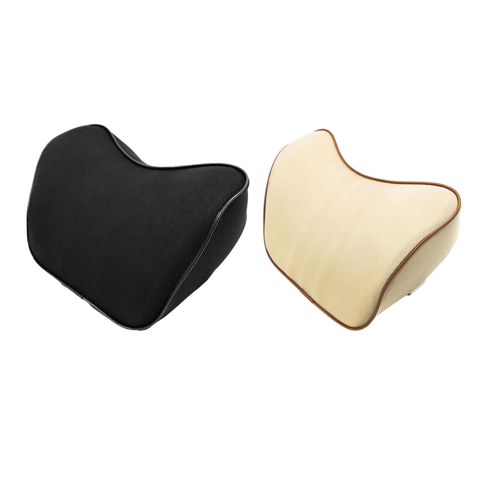 Car Neck Cushion Car Seat Headrest Lumbar Support Neck Rest Cushion Soft for Car Seat Office/Computer Chair