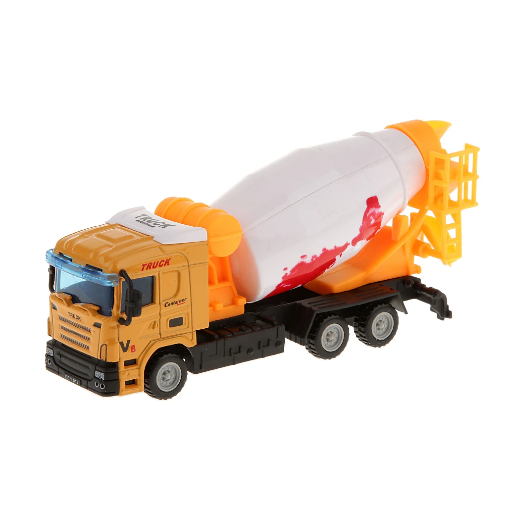 1:64 Diecast Cement Mixer Constructional Engine Model Boys Girls Toy Gift