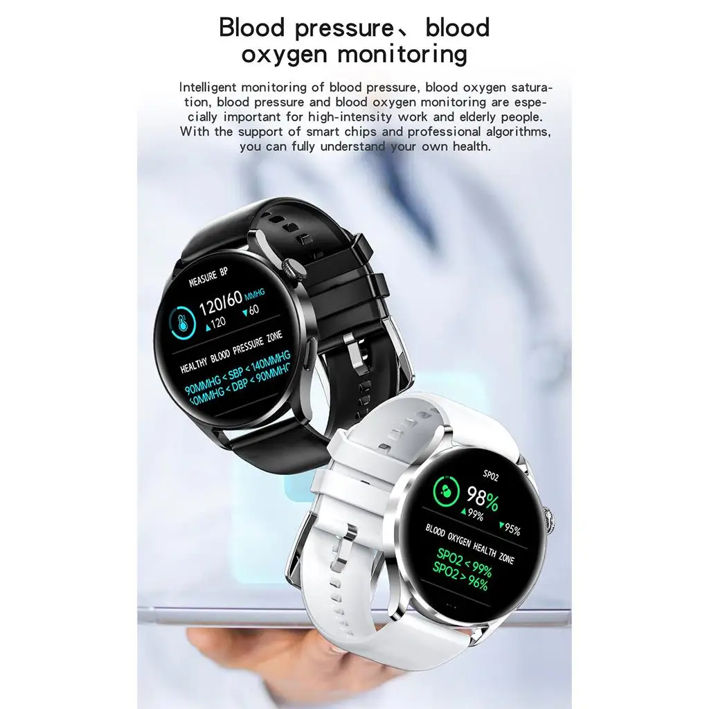 Smart Sports Watch Bluetooth 5.2 Step Counter Color Screen for Men Women