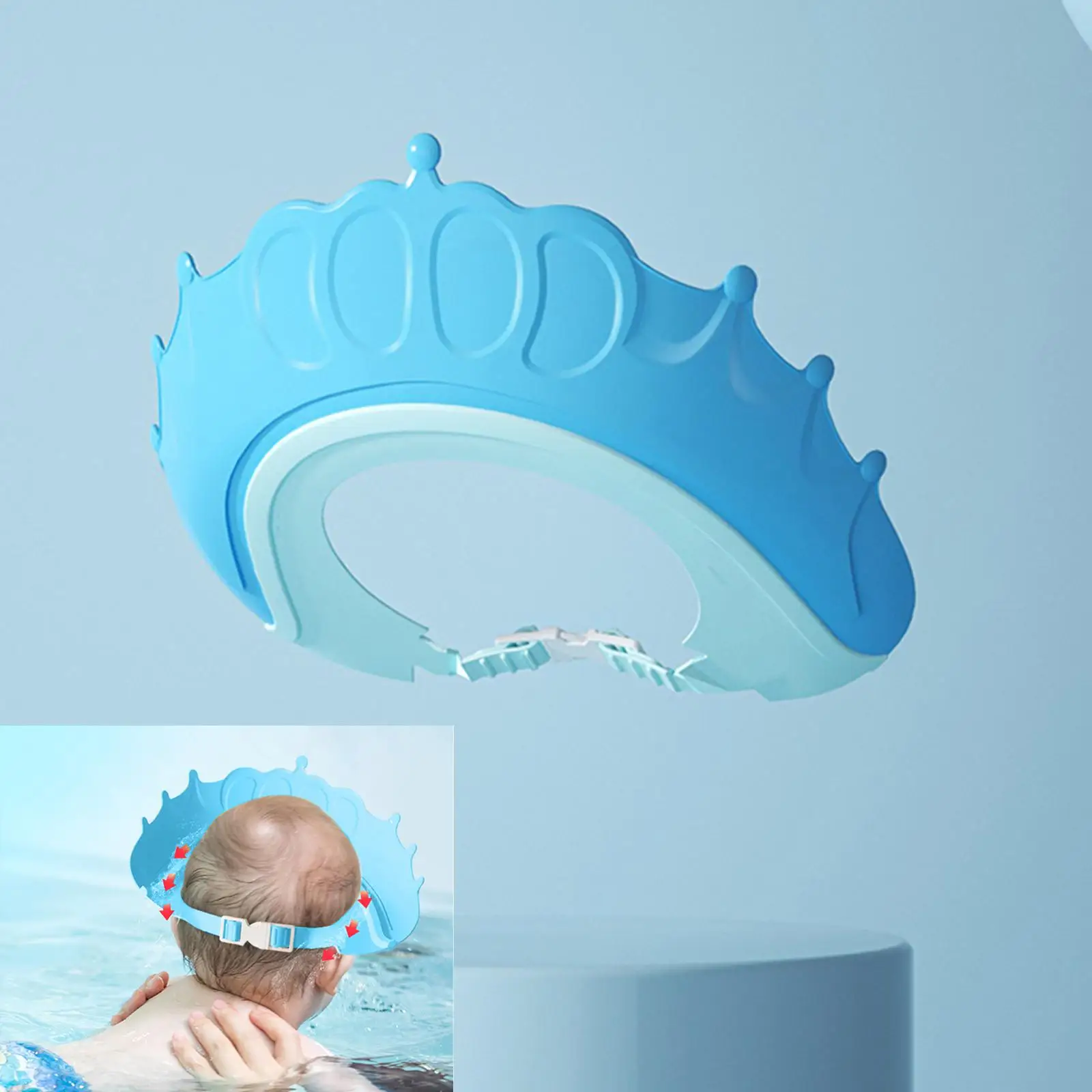 Hair Wash Hat Bathing Protection Shower Caps Reusable for Toddlers