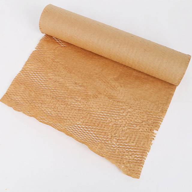 Kraft Paper with Honeycomb Design Stretch Material Colors Flower Gift Goods  Wrapping For Business Packing Cushioning Protection