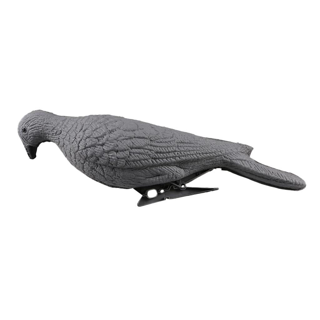 3D Pigeon Decoy Full Body Decoying Hunting  Decoying Outdoor Garden