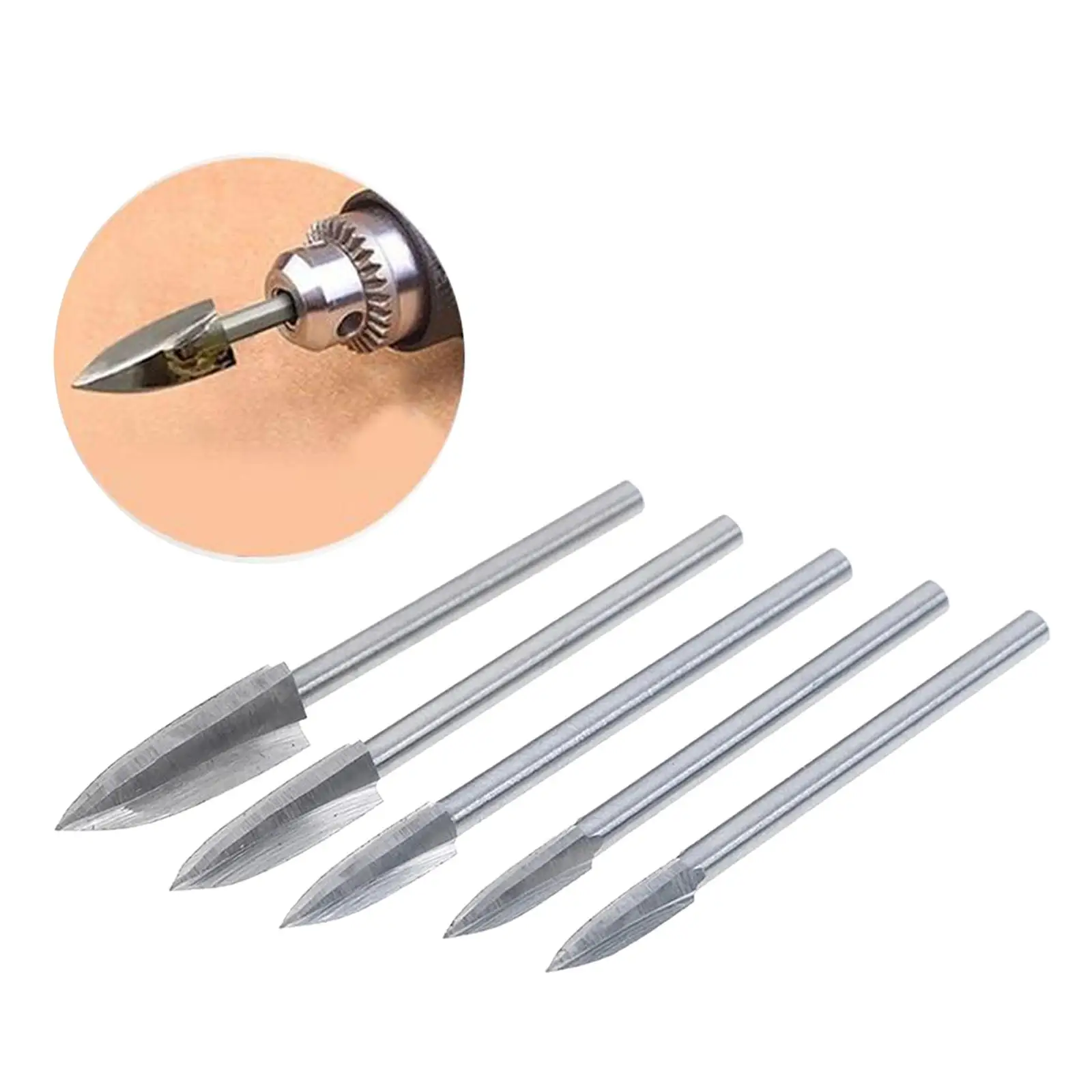 Professional Woodworking Turning Tool Woodturning HSS Blade Lathe Set for Carving