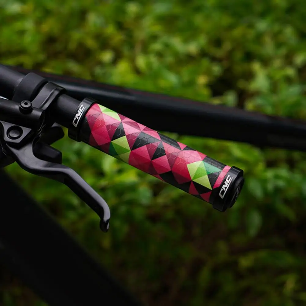 2x Double Lock Ergonomic Handle Bar Grips Antislip for MTB Mountain Bicycle mt 