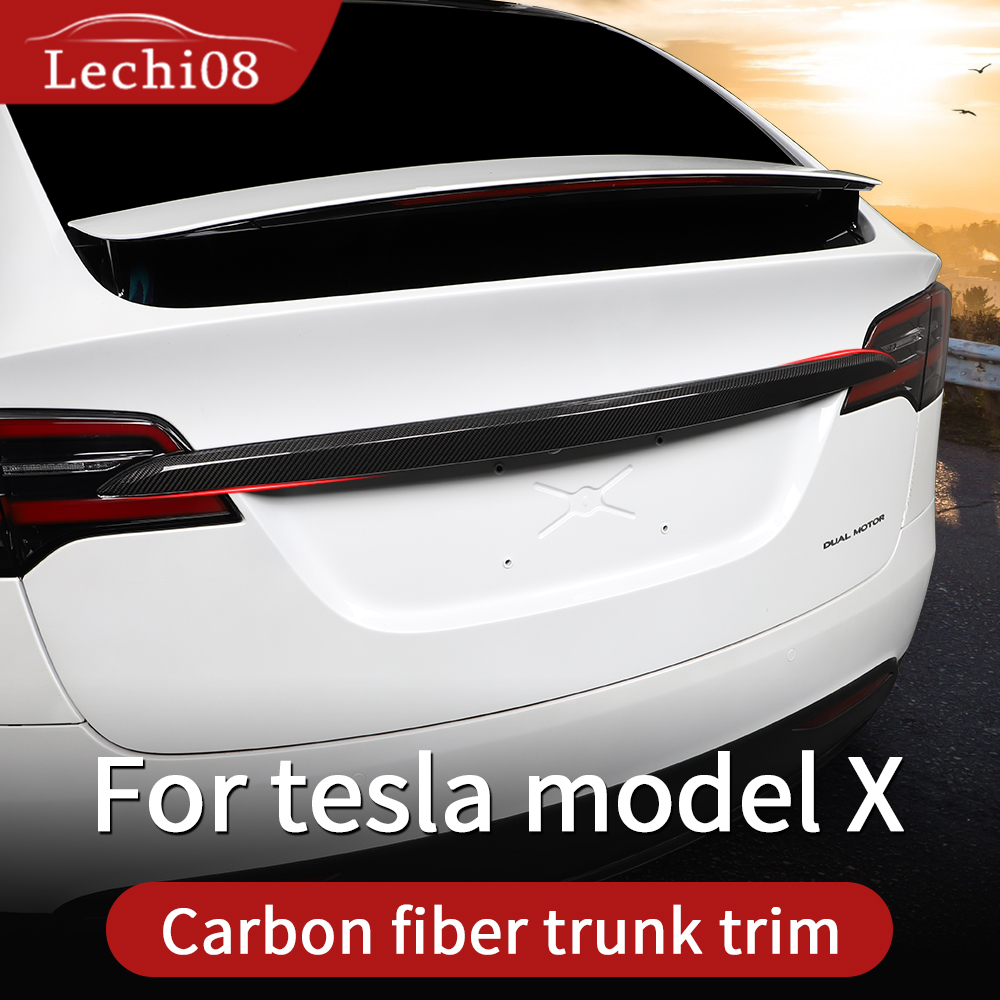 Отделка багажника для модели tesla model x carbon 2016-2023 2024 аксессуары  tesla x model X двери/внешние автомобильные аксессуары из углеродного  волокна | AliExpress