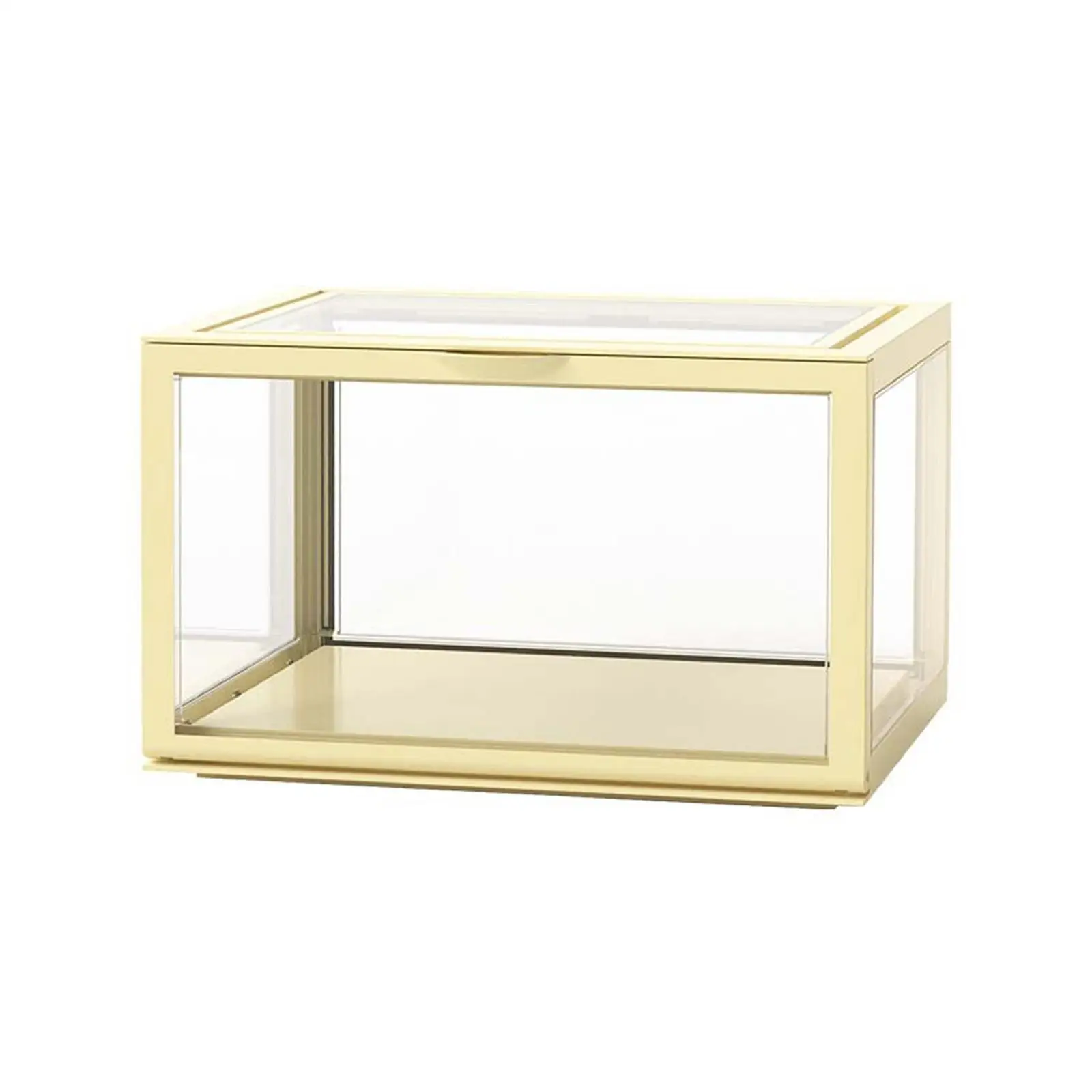 Clear Acrylic Display Case Dustproof Display Storage Box Transparent Assemble Storage Showcase for Toys Statue Souvenirs Dolls