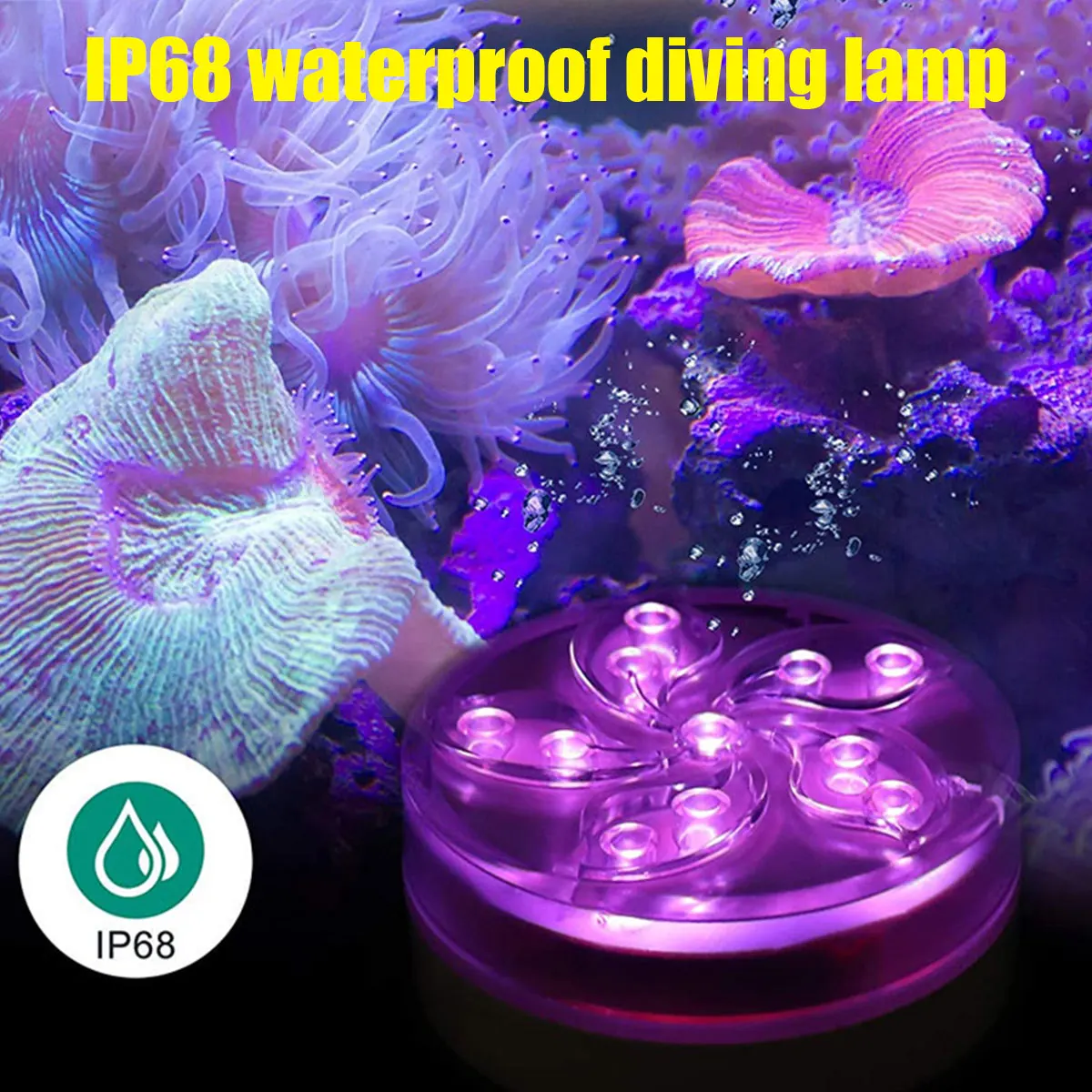 colour changing solar garden lights LED Submersible Light 11 LEDs RGB Underwater Light IP68 Waterproof Pool Light Remote Control LED Fountain Light Timing Diving Li underwater led strip lights