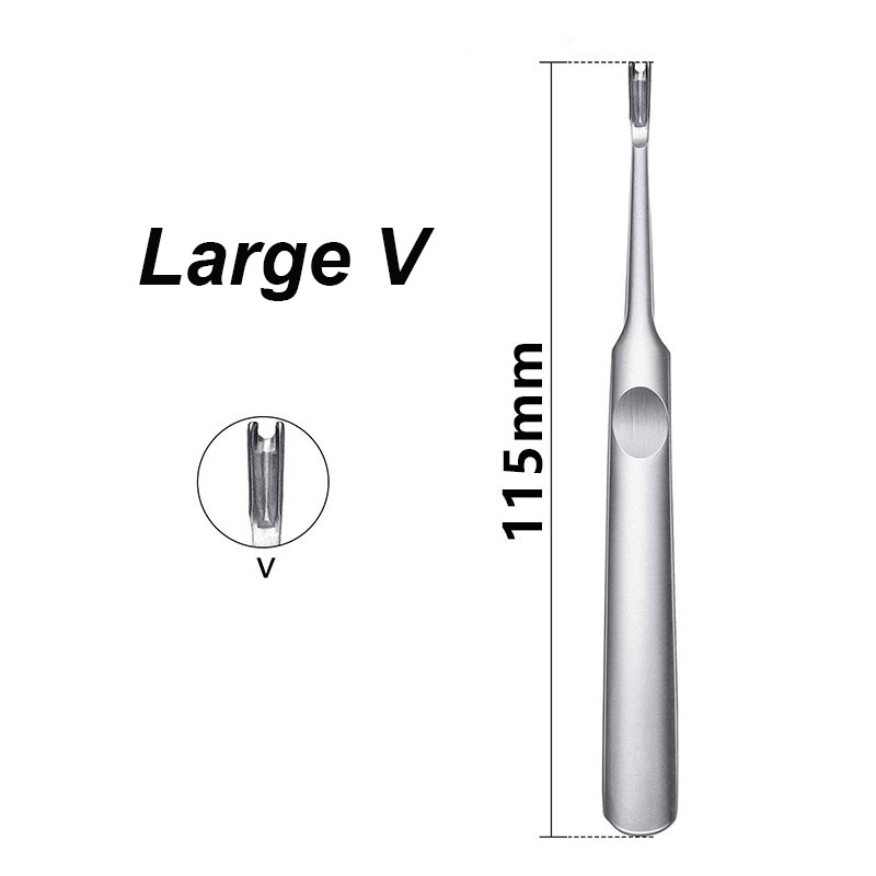 1/4-teiliges U+V-förmiges Leder-Rillwerkzeug, Leder-Skiving-Tool, Kantenabschrägungs-Set, DIY-Lederhandwerkswerkzeug – Detail 9