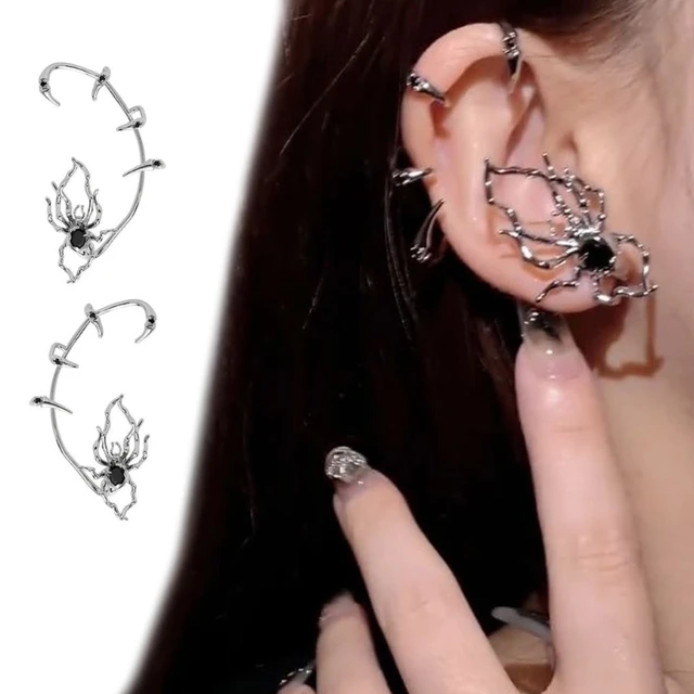 Spider Claws zirconの手錠イヤリング女性のためのミルイヤークリップなしジュエリーギフト - AliExpress