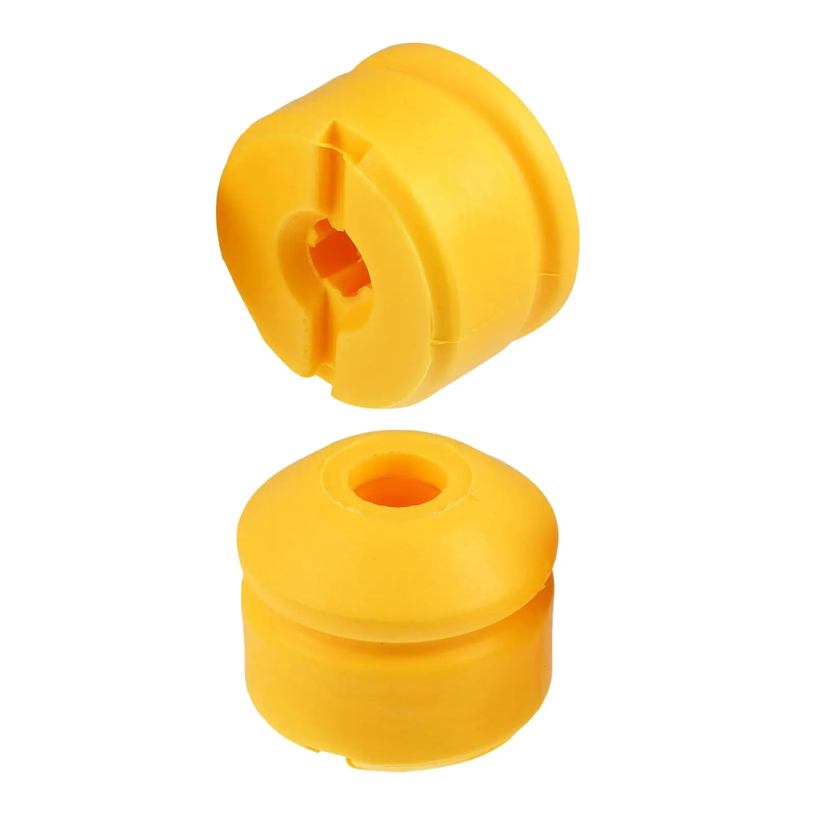 2 Pieces Bump Stop Front Jounce 52089347AA Buffer Block Shock Absorber Rubber Accessories for Commander Grand Cherokee Yellow