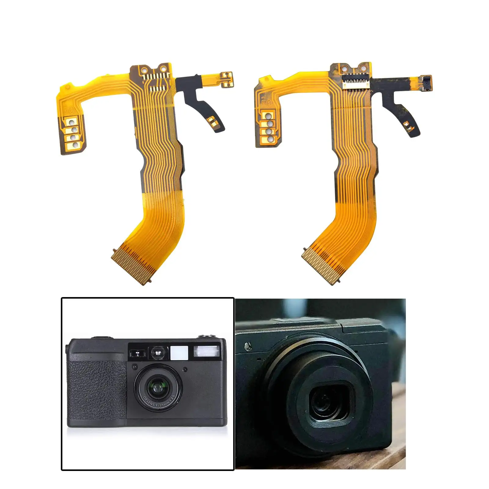 Professional Lens Shutter Aperture Flex Cable Repair Part Fpc for GR Gr II Gr2 Digital Camera Accessories