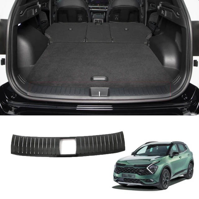 For Kia Sportage Nq5 2022 2023 Inner Rear Bumper Foot Plate Trunk Door Sill  Guard Protector Cover Car Rear Trunk Sill Cover - Interior Mouldings -  AliExpress