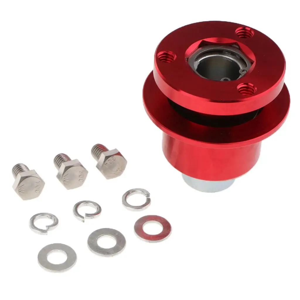 Auto Car Steering Wheel Quick Release Hub Adapter Universal