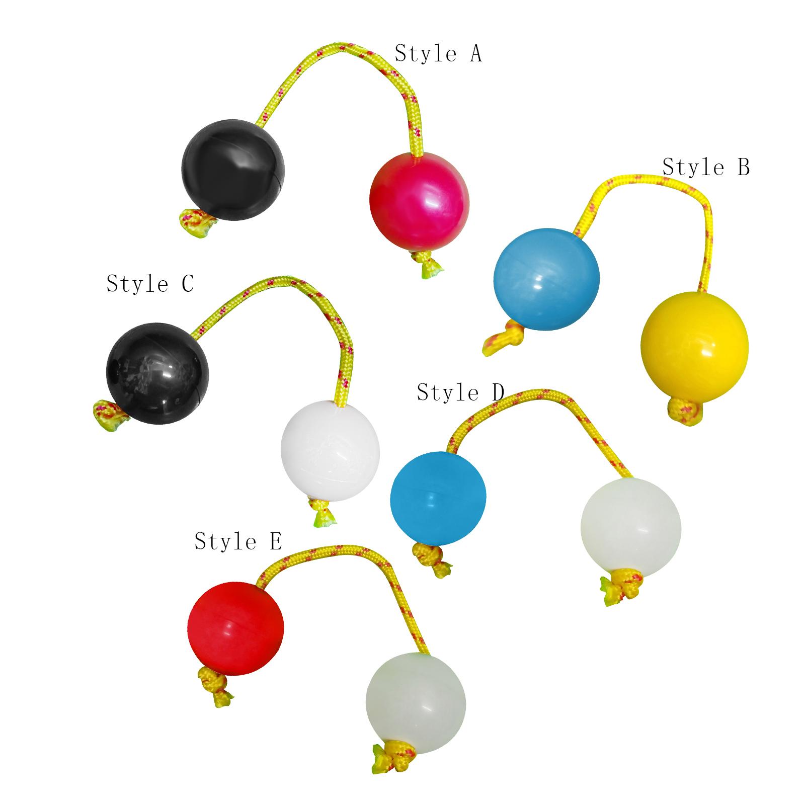 1Pair Musical Fingertip Ball Drum Ball Maracas Percussion Instrument Plastic African Shaker Rattle Gifts Party Favors