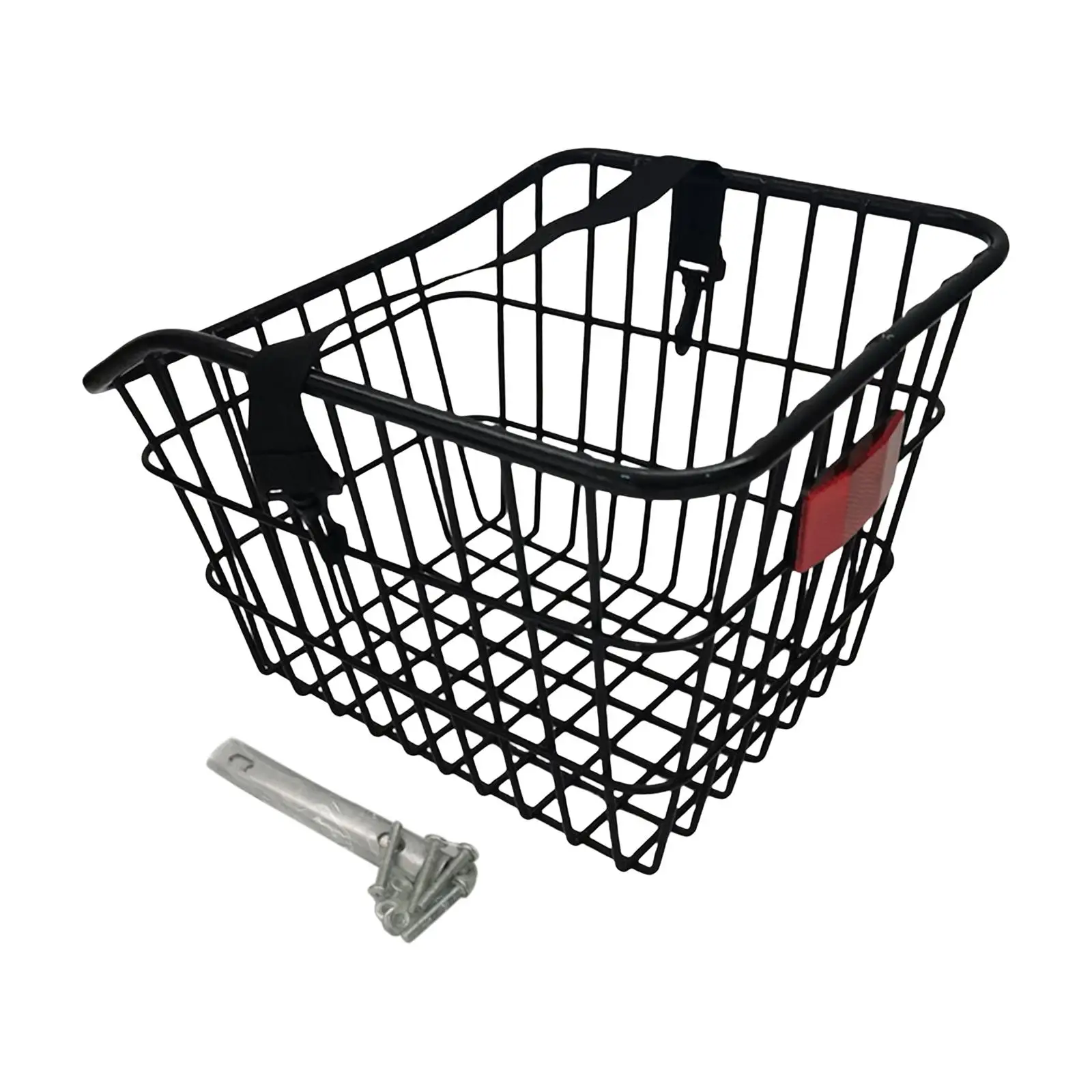Bike Storage Basket with Bike Reflector Container Hanging Cycling Baskets for Waterproof