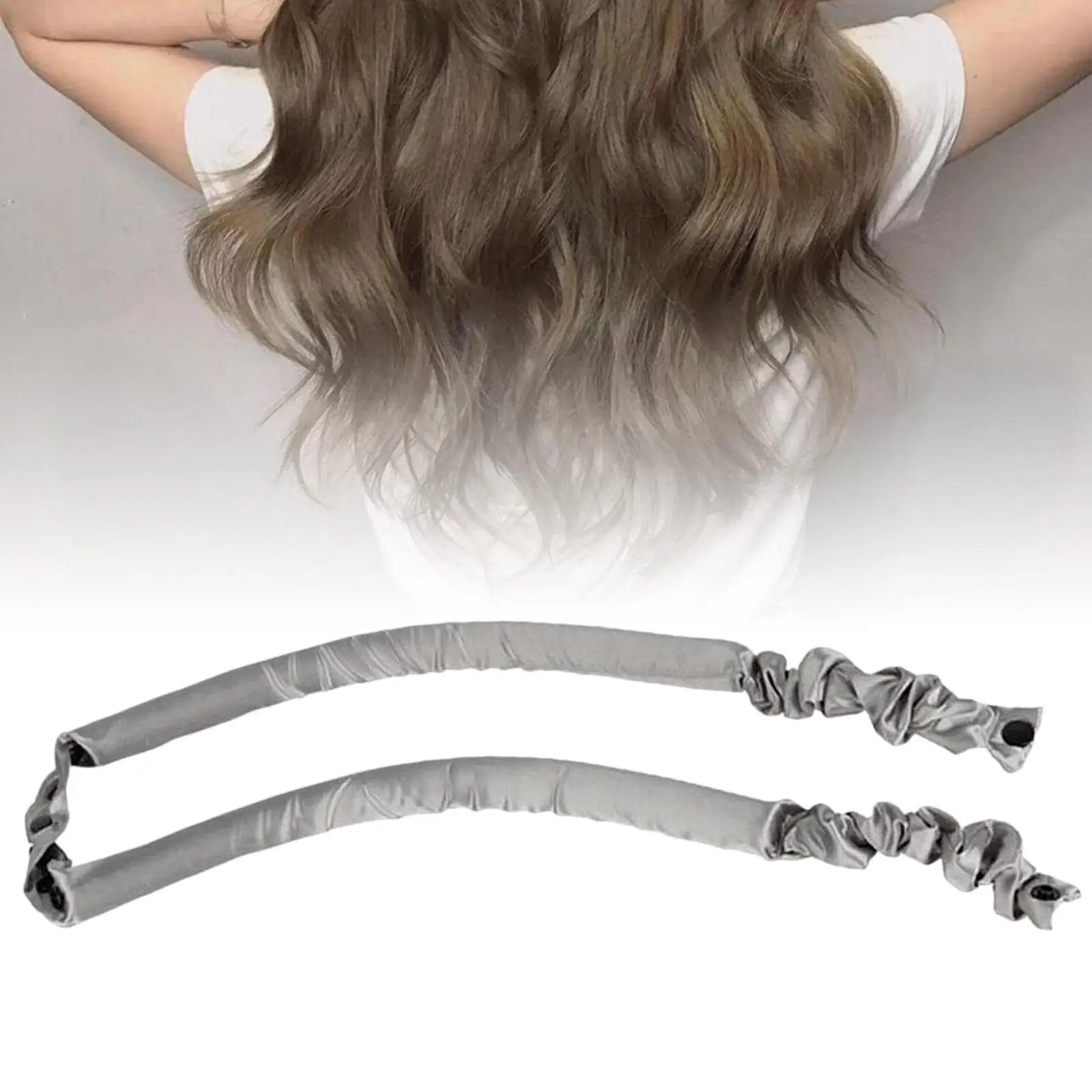 Sleeping Heatless Curling Rod Headband ,Hair Curler Ribbon Hair Rollers, Lazy Soft Waves Hair Styling Tools, No  Curls Girl