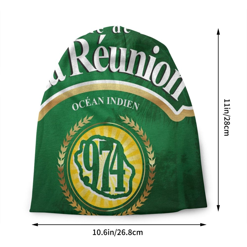 Benutzerdefinierte 974 Reunion Island Signature 7 Maveli R Skullies Beanies Caps Cool Winter Warm Damen Herren Strickmütze Erwachsene Motorhaube Hüte – Detail 20