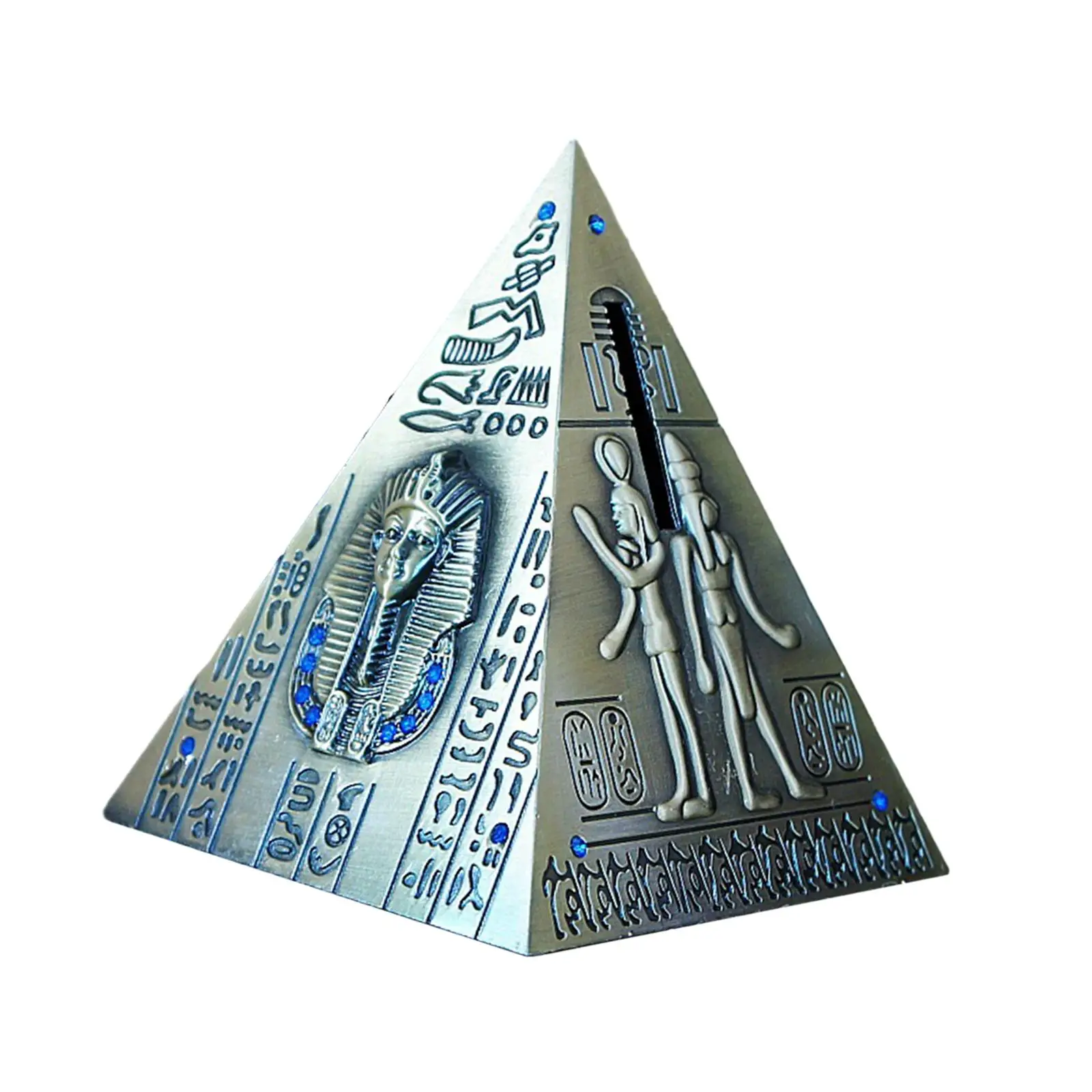 Pyramid Box Creative Unique Piggy Bank Change Banks Collectible for Birthday Wedding Holiday Kids and Adults Party