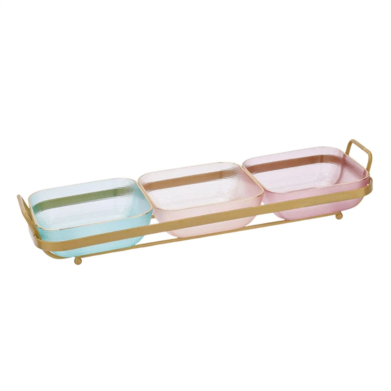 Candy Serving Tray Condiment Container Appetizer Snack Tray Dish Plate Dessert Plate Platter for Kitchen Hotel Home Party