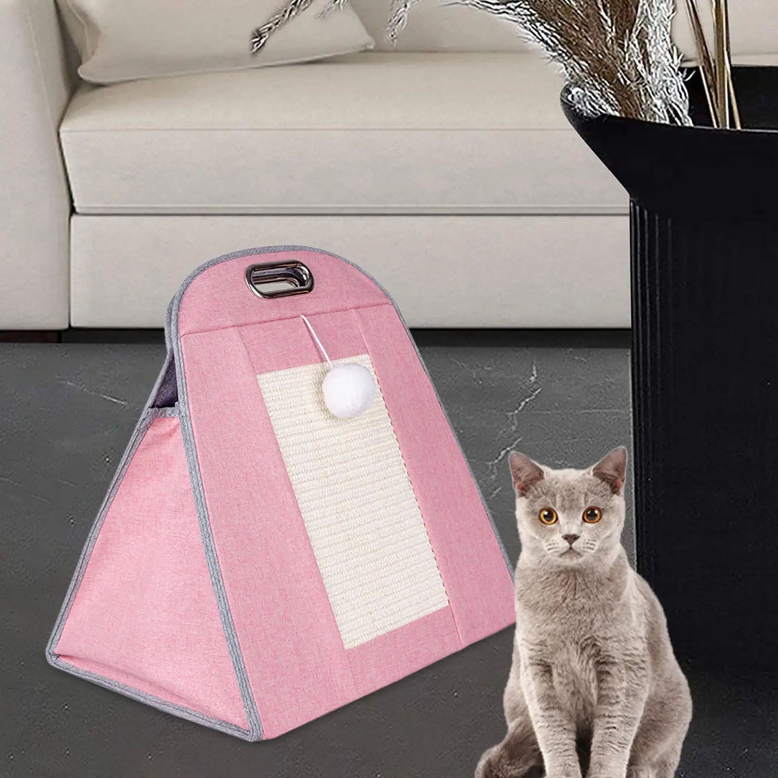 Cat Carrier Bag Collapsible Kitten Carriers Carrying Handbag Pet Carriers for Small to Medium Cats and Small Dogs