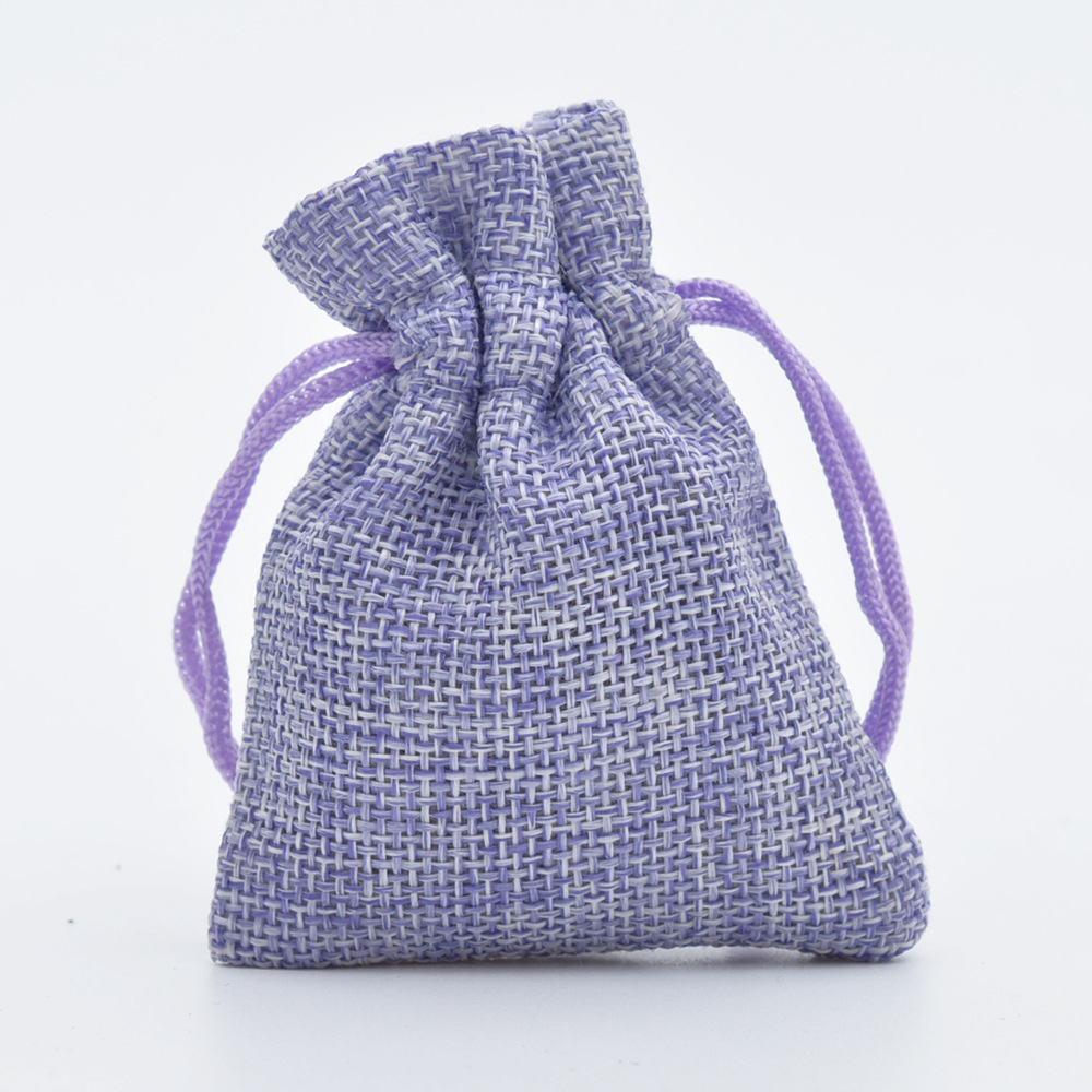 5 Stück Multisize Jute Sackleinen Leinen Kordelzug Tasche Weihnachten Halloween Geschenktüten Hochzeit Geburtstag Party Süßigkeiten Schokolade Verpackungsbeutel – Detail 20