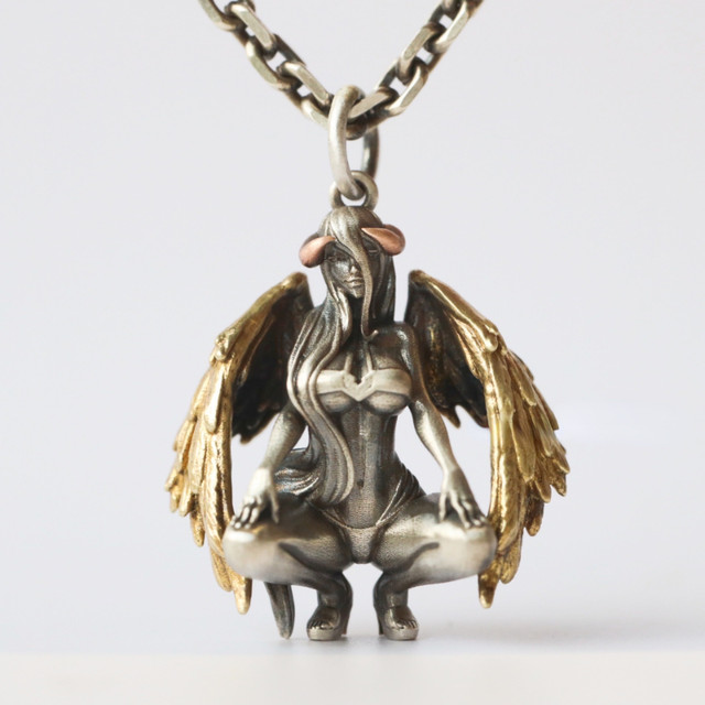 ネックレス・ペンダント Costume Cosplay Angel Choker Wing Costume Cosplay Angel Choker Wing – ARCANA ARCHIVE