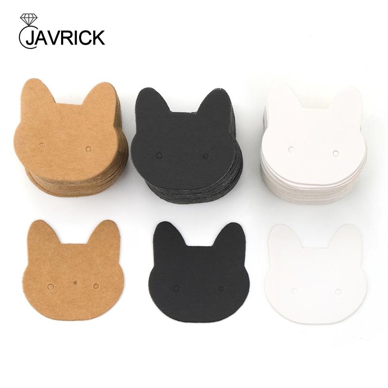 Ear Studs Display Card Earrings Tags DIY Blank Ear Studs Cards Jewellery Tags