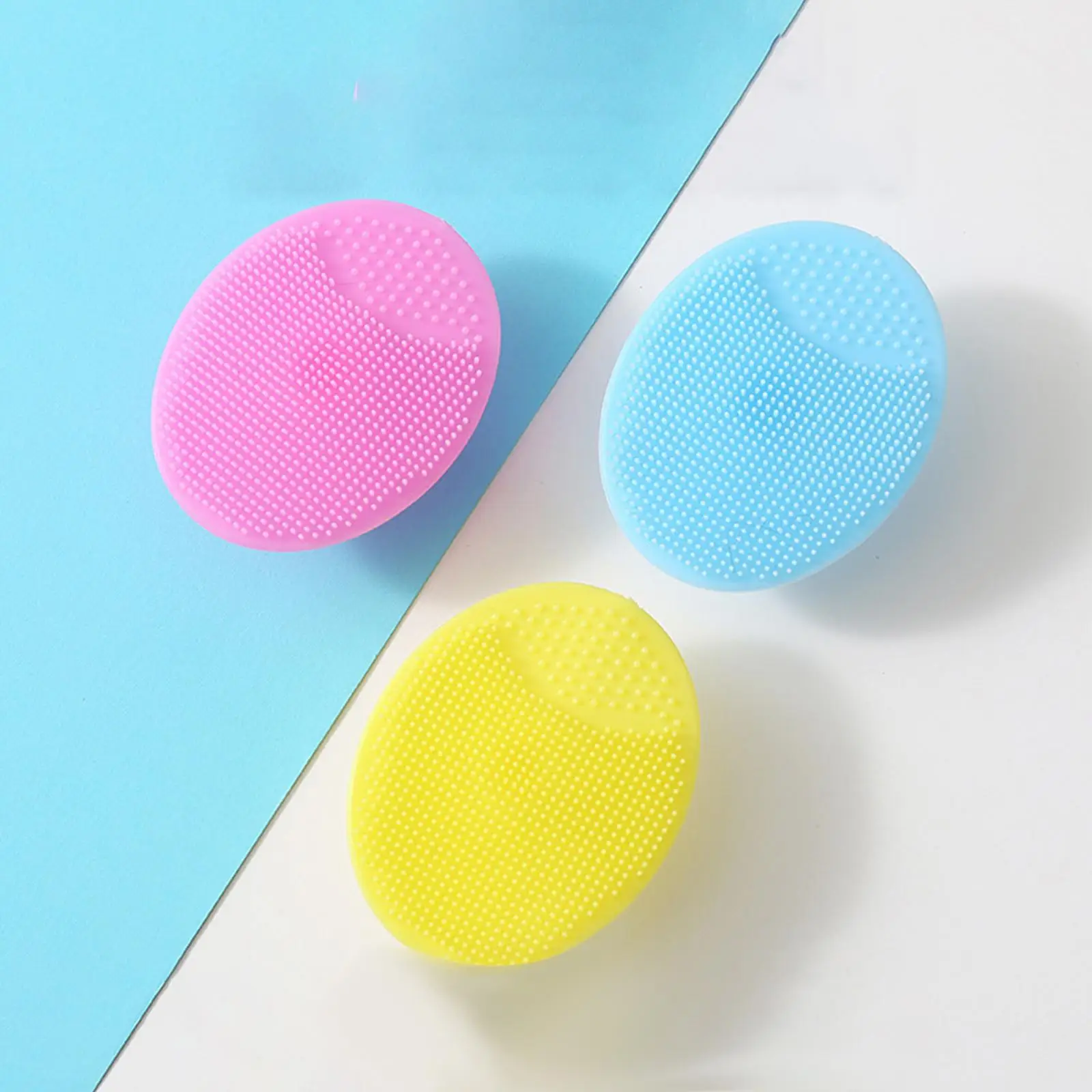 Shampoo Brush Scalp Scrubber Soft Bristles Washing Comfortable Hair Washing Brush Wipe Comb for Adults, Babies, Holiday Gifts