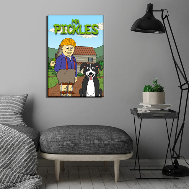 90083 Mr Pickles Characters Decor Wall Print Poster