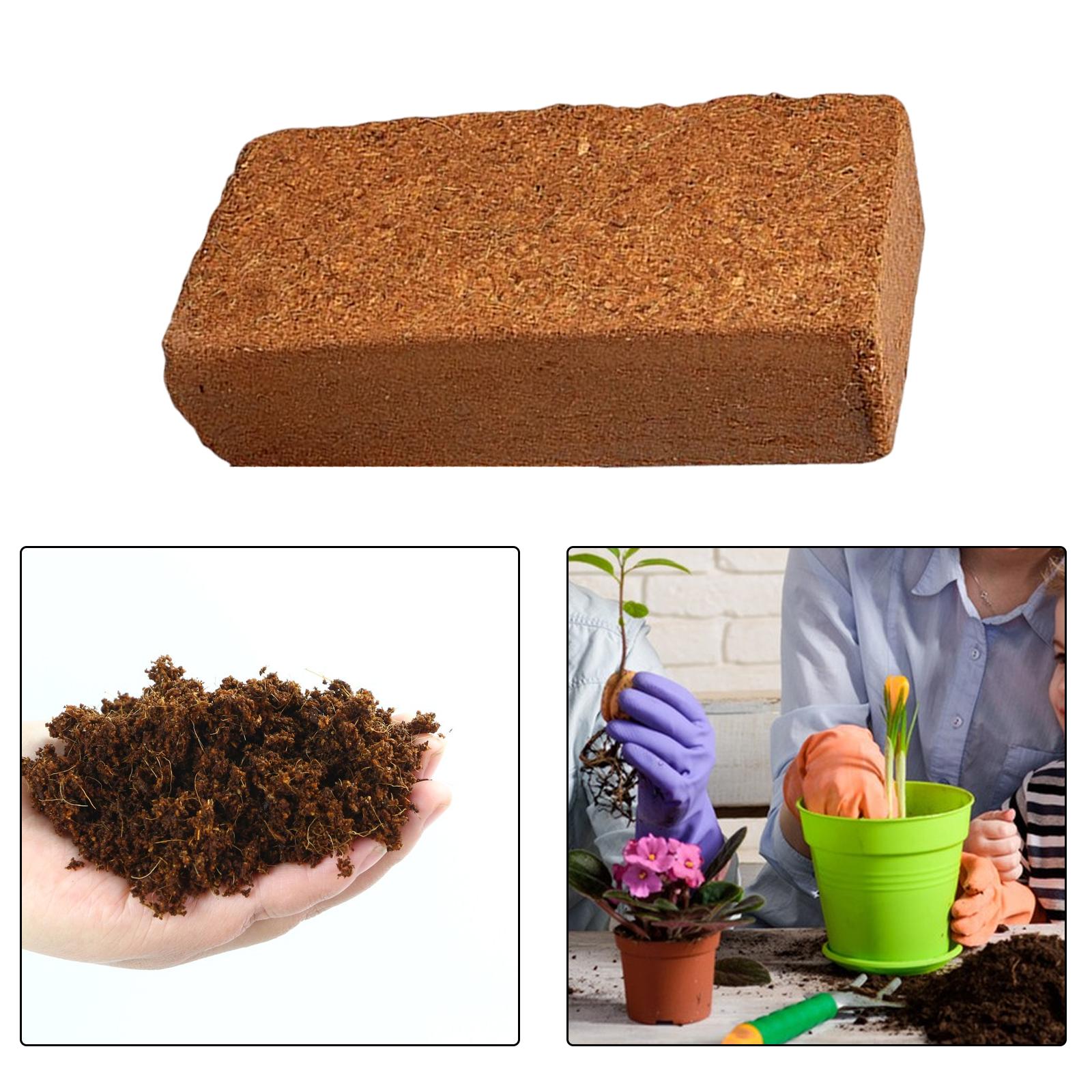 Coco Pith Block Coconut Fiber Expandable Coconut Coir Starting Mix Pot