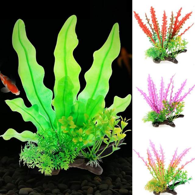 Aquarium Decor Plant Simulation Silicone Kelp Realistic Artificial Seaweed  Dropship - AliExpress