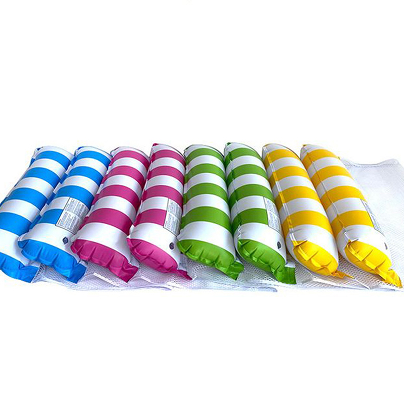 Title 5, Foldable Floating Water Hammock with Inflator F...