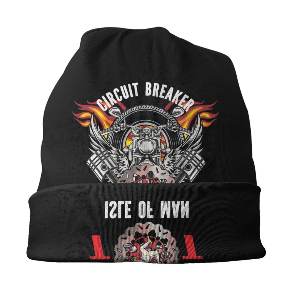 Benutzerdefinierte Isle Of Man TT Skullies Beanies Caps Cool Winter Warm Frauen Männer Stricken Hut Unisex Erwachsene Motorrad Motorhaube Hüte – Detail 23
