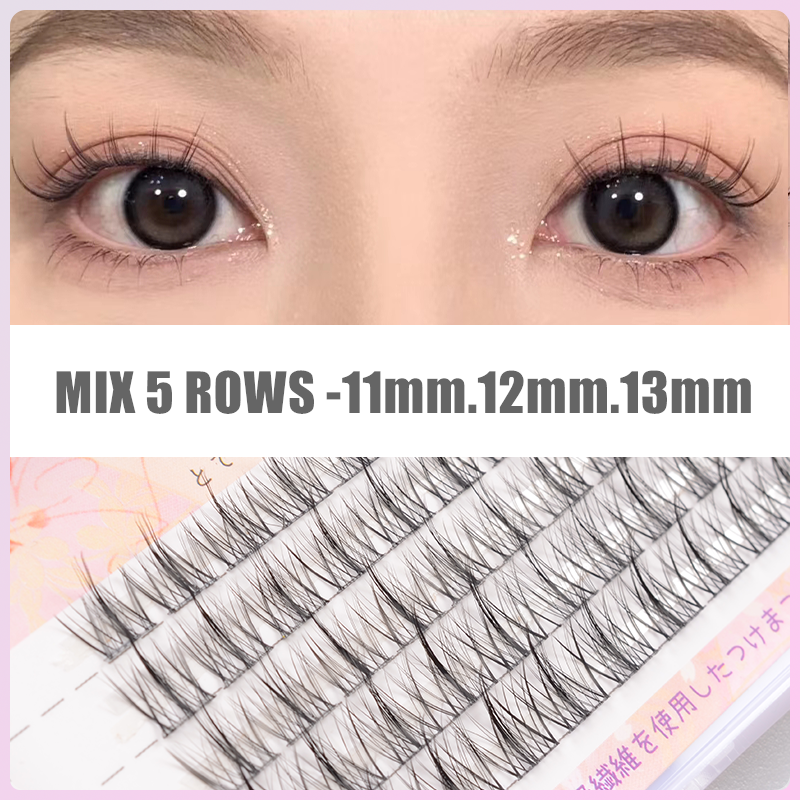 Best of 3 Minutes Eyeslashes Extension Personal Fake EyeLash Professional Makeup Individual Cluster EyeLashes Grafting False Eyelashes Reviews & Tips