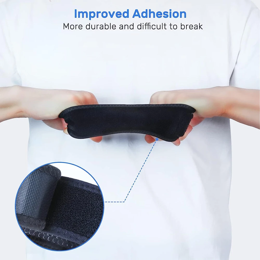1-teiliges IT-Band-Gurt, Iliotibial-Band-Kompressionsbandage, Unterstützung bei Knieschmerzen im Nacken-, Oberschenkel- und ITB-Syndrom, Laufen und Übung – Detail 7