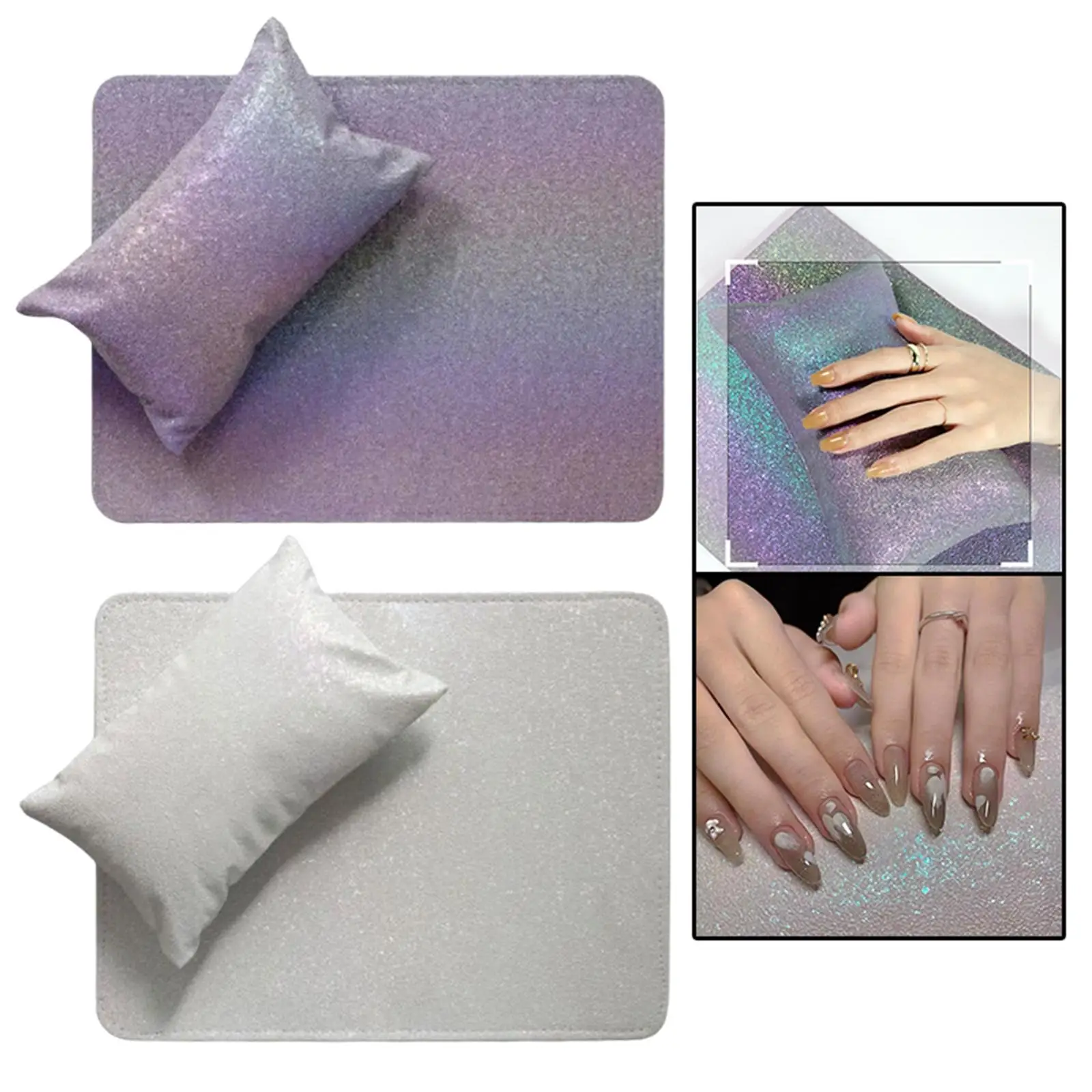 Nail Art Hand Set Arm Rest Pillow Table Pads for Manicure