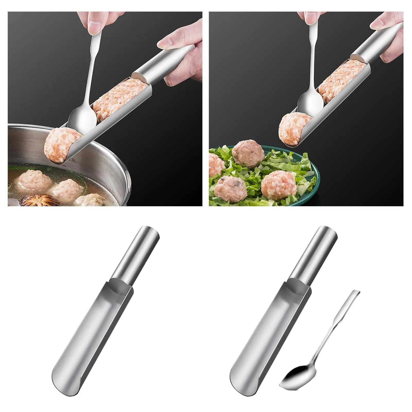 Meatball Maker Non Sticky Kitchen Tool DIY Meatball Making for Restaurants Fish Ball