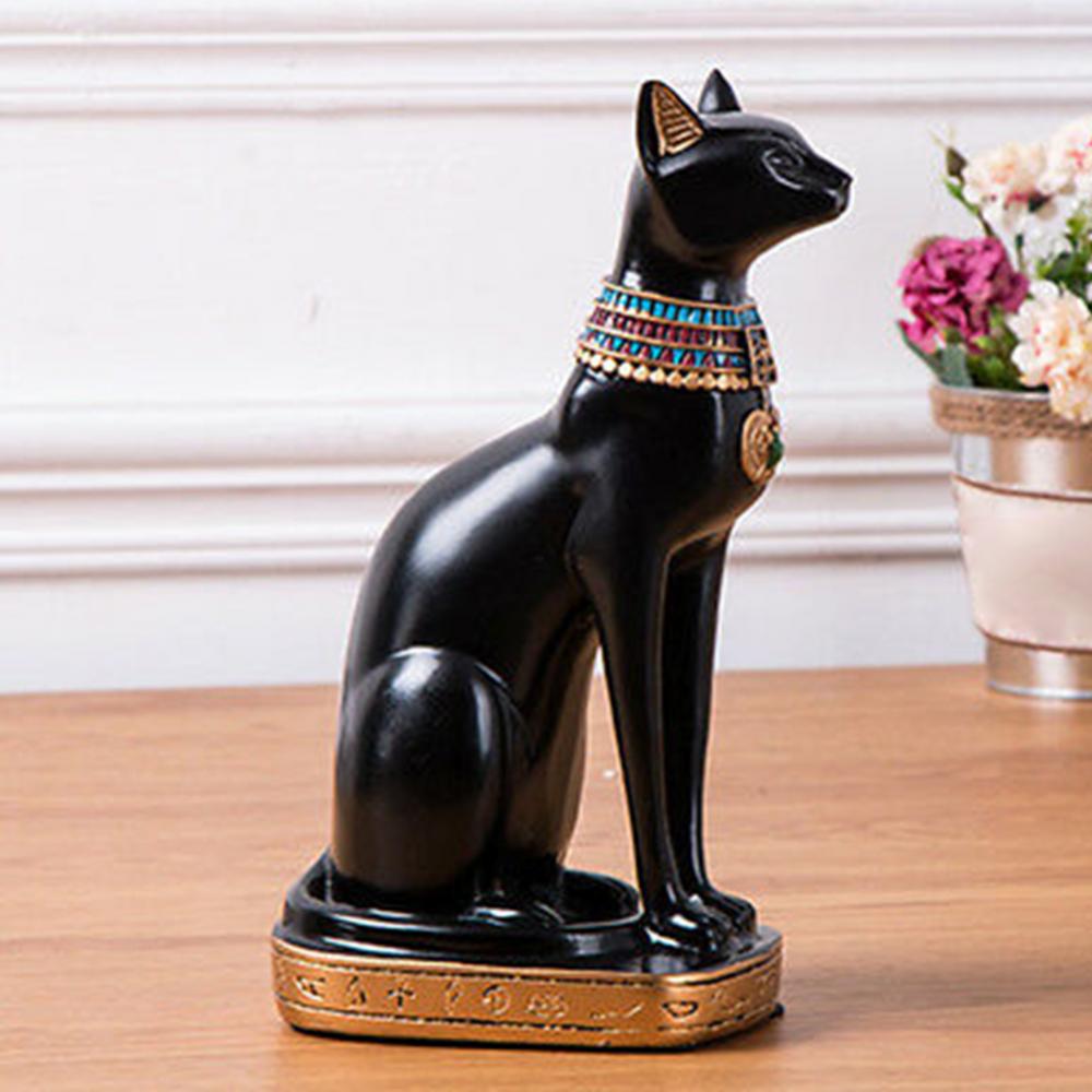 Египетская богиня Bastet, кошка, фотостатуя, Декор для дома и офиса |  AliExpress